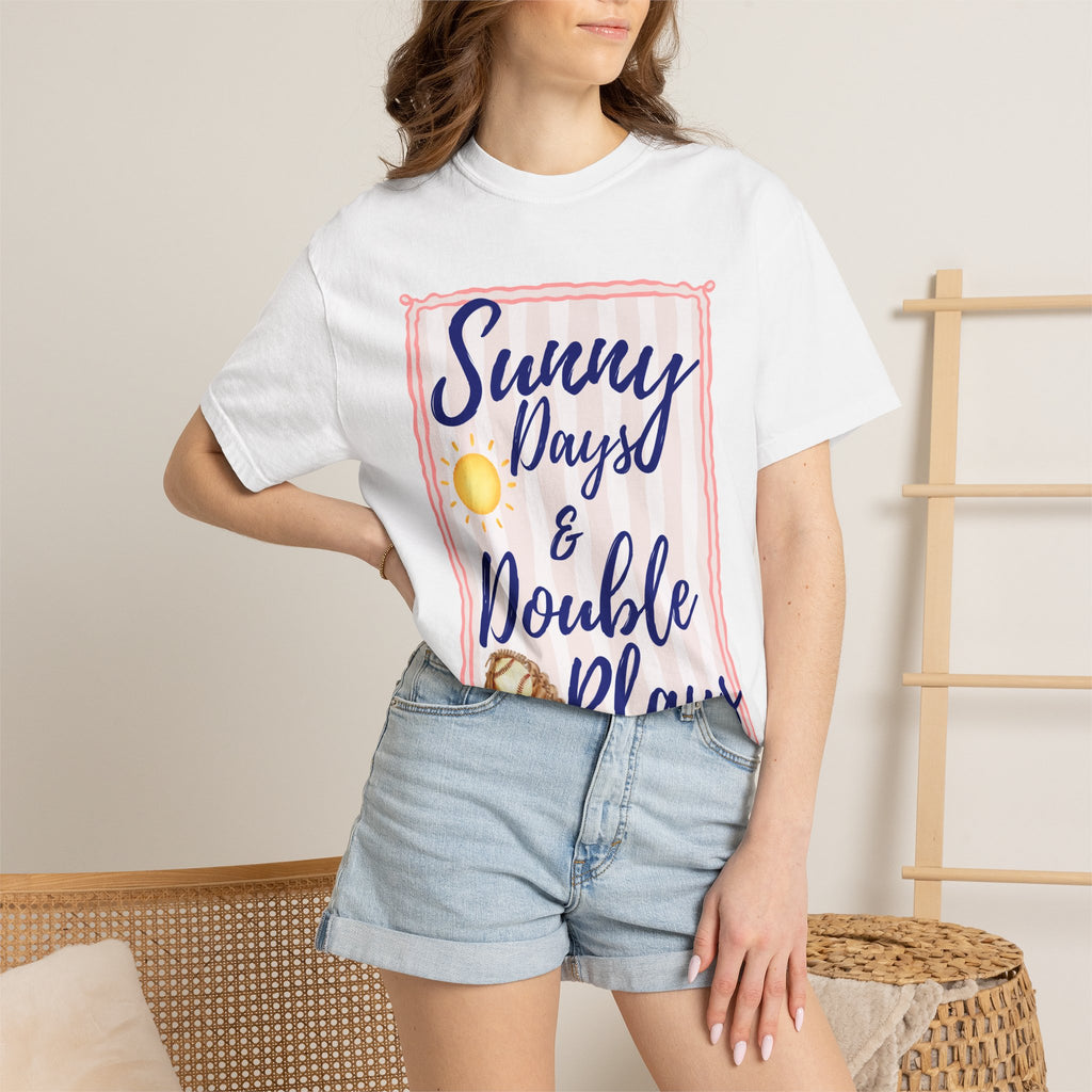 Sunny Days & Double Plays Tee